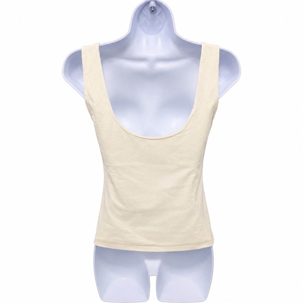 OGL Move XL Plantive Ecosy Bustier Open Back Brami Sleeveless Bra Tank Gardenia - Picture 5 of 11